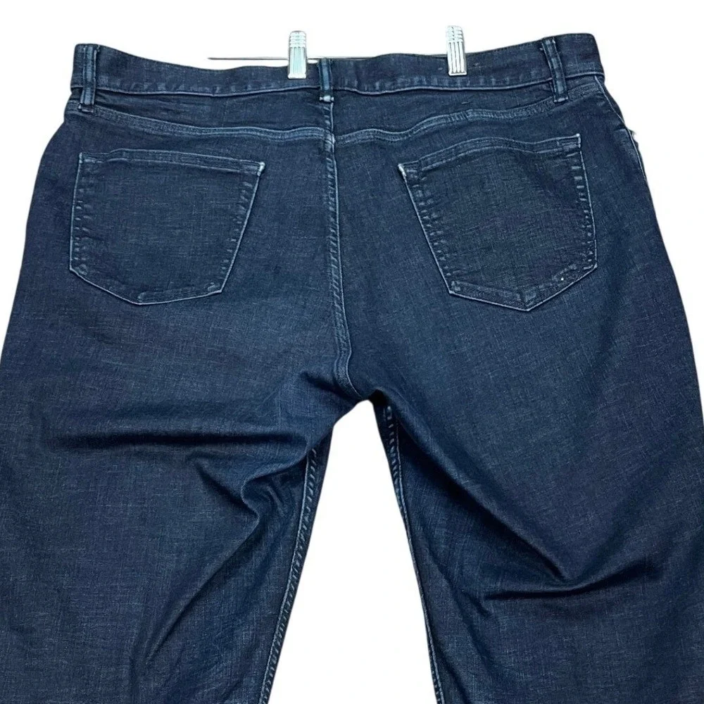 Banana Republic Jeans Mens 36x34 Dark Indigo 5 Pocket‎ Athletic Stretch Denim
